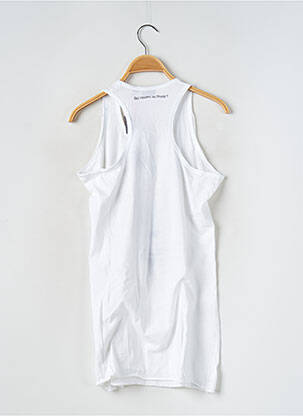 Tunique sans manche manches dos nageur blanc FIRETRAP femme