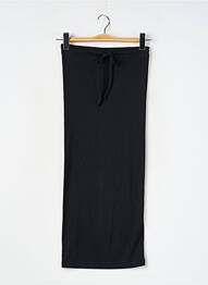 Jupe longue taille haute noir REGINA RUBENS femme