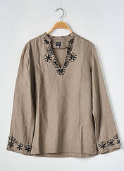 Blouse beige 1 2 3 pour femme seconde vue