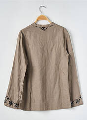 Blouse beige 1 2 3 pour femme seconde vue