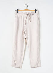 Pantalon droit beige MNG pour femme seconde vue
