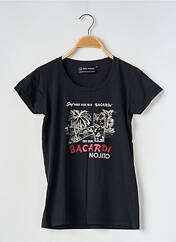 T-shirt noir BACARDI pour femme seconde vue