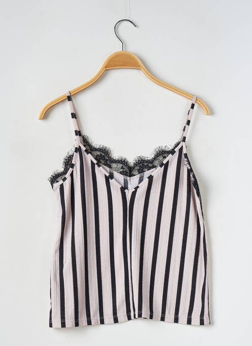 Top stretch fines bretelles beige ZARA femme