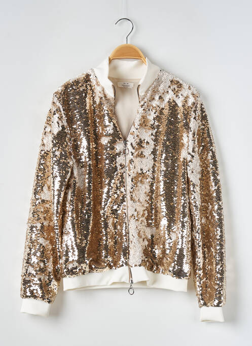 Blouson or CREAM & ROUGE pour femme