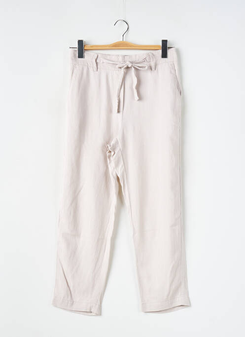 Pantalon droit beige MNG pour femme