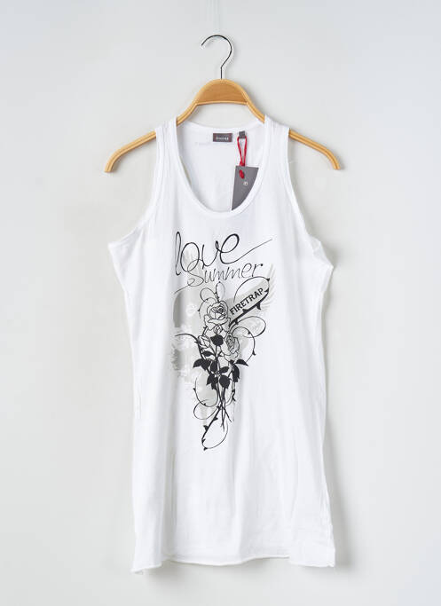 Tunique sans manche blanc FIRETRAP pour femme