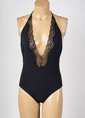 Maillot de bain 1 pièce noir ZARA pour femme seconde vue