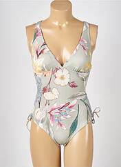Maillot de bain 1 pièce vert TRIUMPH pour femme seconde vue