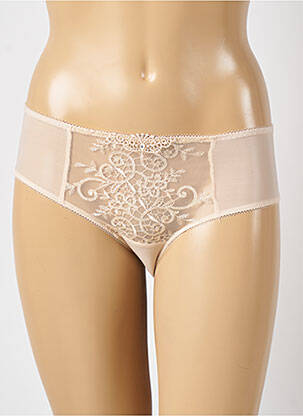 Shorty effet matière satinée chair EMPREINTE femme