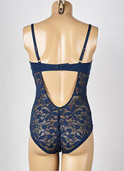Body lingerie bleu LOU pour femme seconde vue