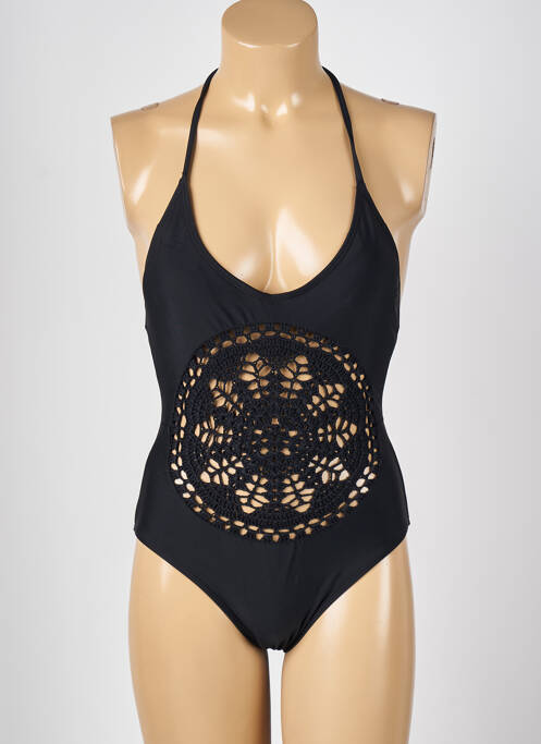 Maillot de bain 1 pièce noir MISSGUIDED pour femme