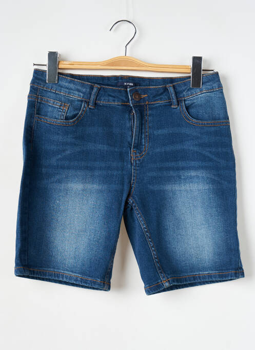 Bermuda bleu KIABI pour femme
