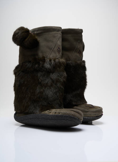 Bottes marron MUKS pour femme