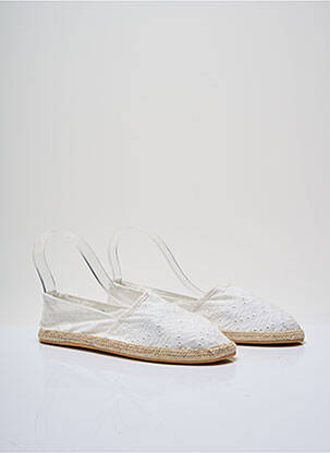 Espadrilles blanc DIVIDED H&M pour femme