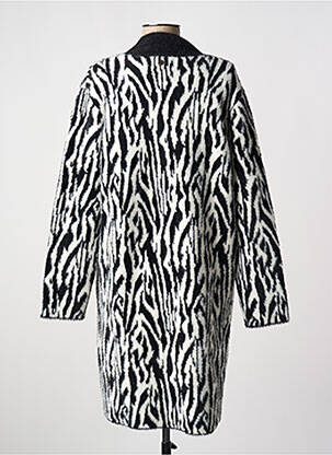 Gilet manches longues fermeture boutonnée sur le devant noir LOLA ESPELETA femme