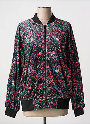 Blouson col v noir MOLLY BRACKEN femme