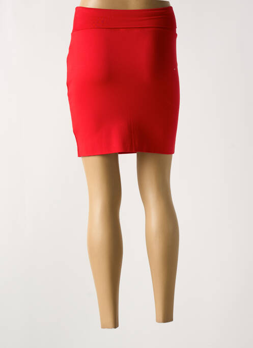 Jupe courte rouge RENDEZ-VOUS pour femme