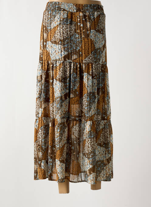 Jupe longue marron LOLA ESPELETA femme