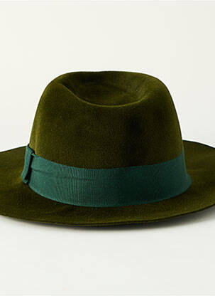 Chapeau vert LAROSE PARIS femme