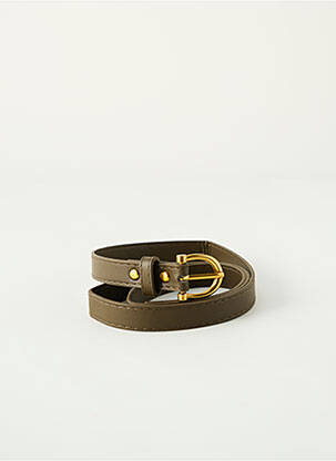 Ceinture  vert SANS MARQUE femme