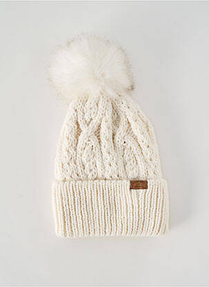 Bonnet maille grosse maille beige H&M fille