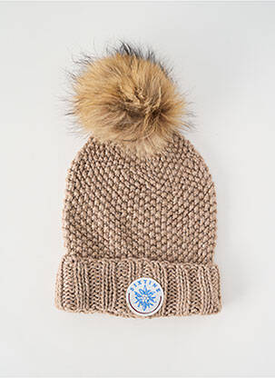 Bonnet stretch marron SIXTINE femme