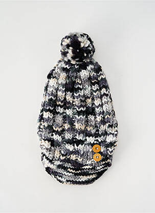 Bonnet stretch gris RIP CURL femme