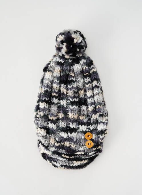 Bonnet stretch gris RIP CURL femme