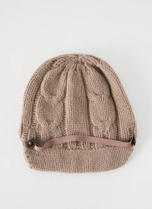 Bonnet beige BERENICE pour femme