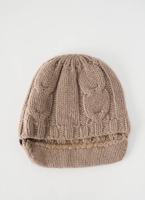Bonnet beige BERENICE pour femme