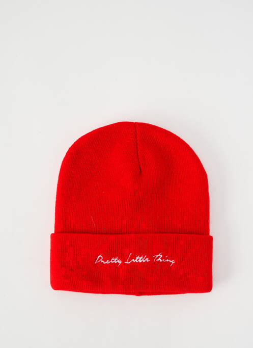 Bonnet rouge PRETTY LITTLE THING pour femme