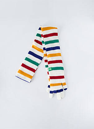 Echarpe stretch blanc UNITED COLORS OF BENETTON femme