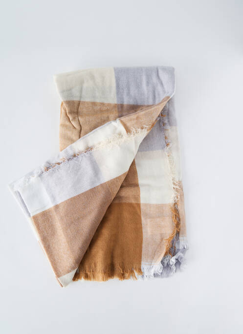 Echarpe marron CLAIRE NEUVILLE pour femme