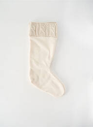 Chaussettes stretch beige SANS MARQUE femme