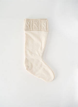 Chaussettes stretch beige SANS MARQUE femme