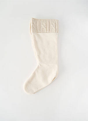 Chaussettes stretch beige SANS MARQUE femme