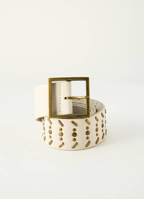 Ceinture beige SANS MARQUE pour femme
