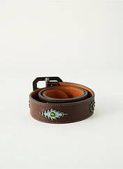 Ceinture marron PEEKABOO pour femme seconde vue