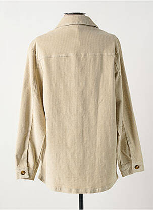 Veste casual coupe droite beige ORAIJE femme