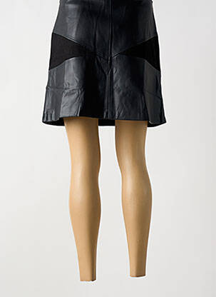 Jupe courte taille haute noir ARTLOVE femme