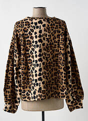 Sweat-shirt marron JOHANNA PARIS pour femme seconde vue