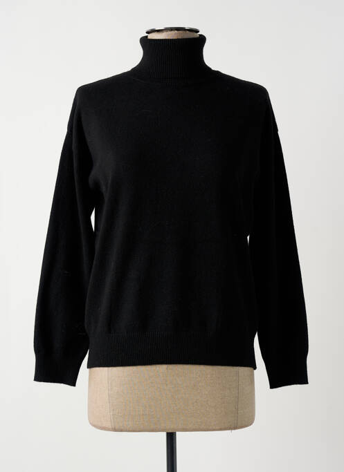 Pull col roulé noir ARTLOVE pour femme