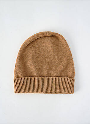Bonnet marron CECILE WANG pour femme