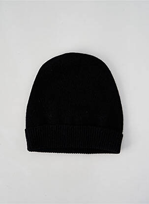Bonnet noir CECILE WANG pour femme