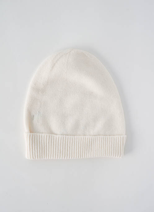 Bonnet blanc CECILE WANG pour femme