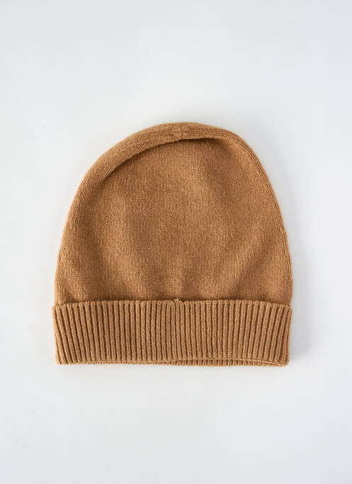 Bonnet marron CECILE WANG pour femme