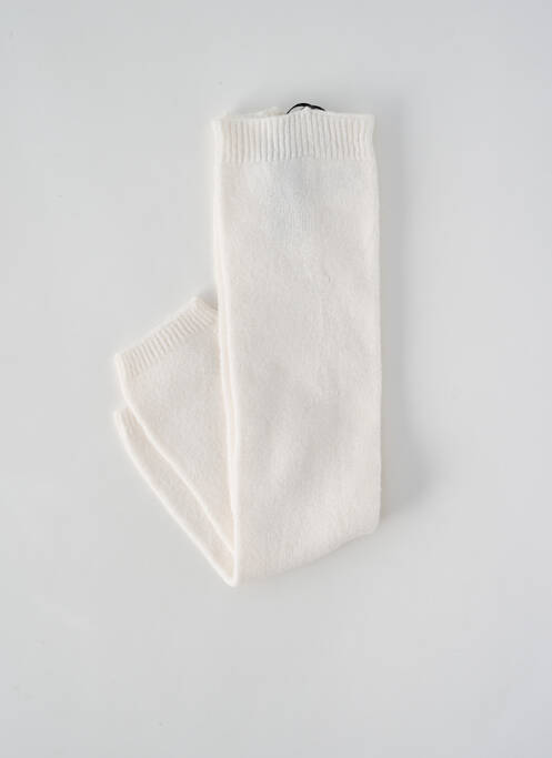 Mitaines blanc CECILE WANG pour femme