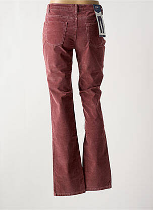 Pantalon droit stretch taille normale rouge TRUSSARDI JEANS femme