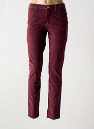 Pantalon slim skinny taille normale rouge TRUSSARDI JEANS femme