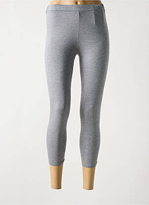 Legging taille haute taille haute gris INDIES femme